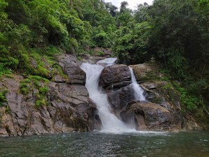 Kallar Meenmutty Falls, Near Ponmudi