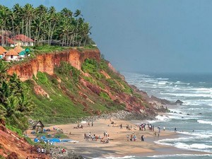 Varkala Cliff