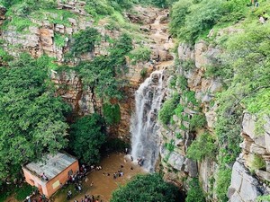 Hathni Kund & Waterfall