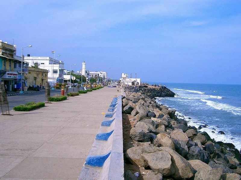 Pondicherry Beach / Promenade Beach, Pondicherry - Timings, Water sports,  Best time to visit