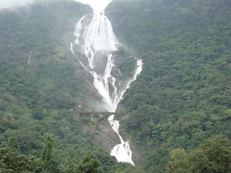 Dudhsagar Waterfalls, Goa