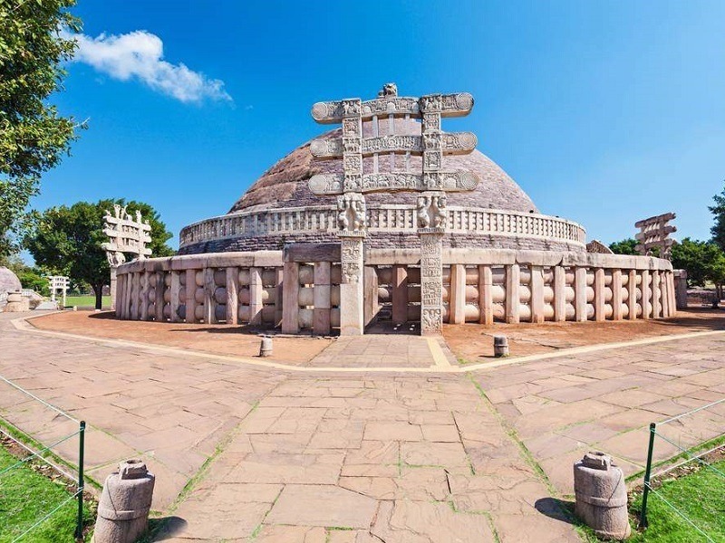 The Great Stupa UNESCO world heritage sites