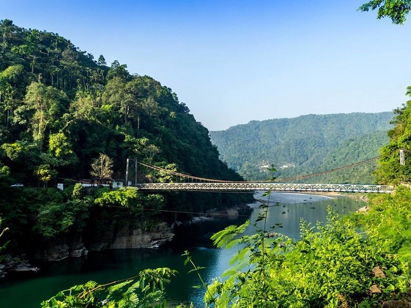 Unexplored North-East - "Tyrshi Falls in Monsoon...." Tyrshi Falls on the  Shillong-Jowai Road (NH 44). This fall is located about 5 kms from Jowai,  Jaintia Hills District, Meghalaya, India. Monsoon in Meghalaya