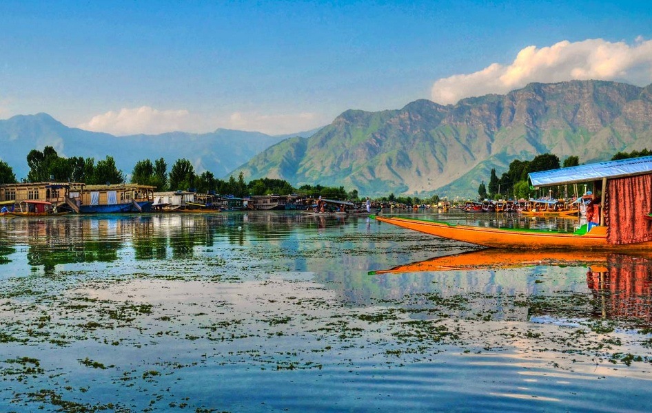 srinagar tourist places map