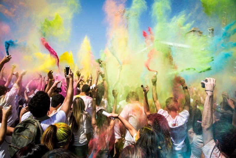 Goa Holi celebrations