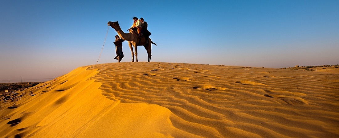 Jaisalmer With Sam Sand Dunes from Jaisalmer Jaisalmer With Sam Sand Dunes from Jaisalmer